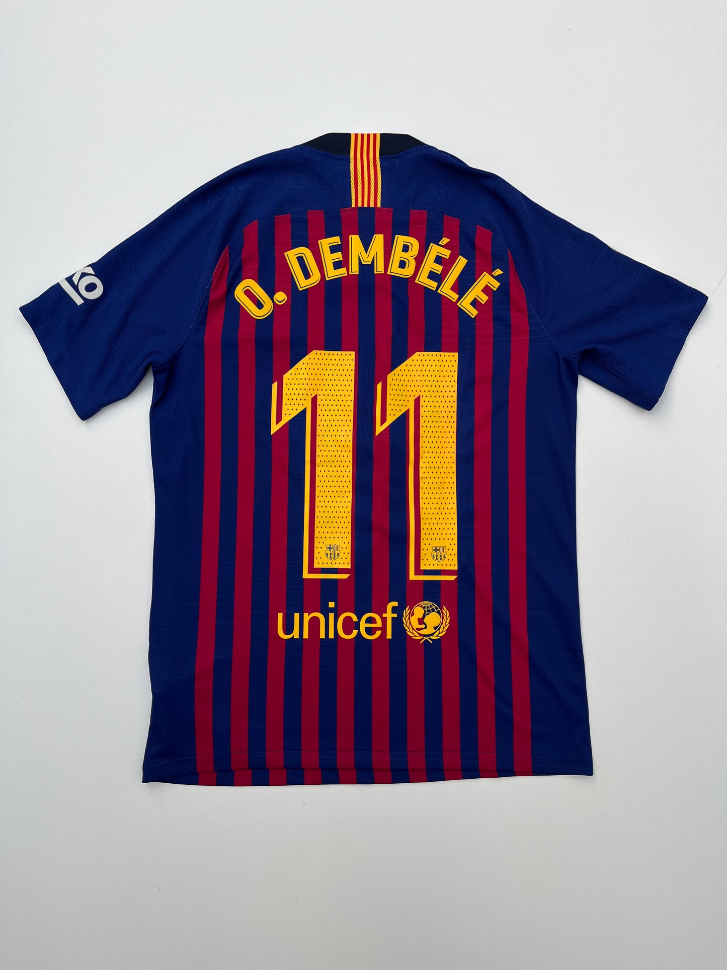 Jersey Barcelona Local 2018 2019 Versión Jugador Ousmane Dembélé (M)