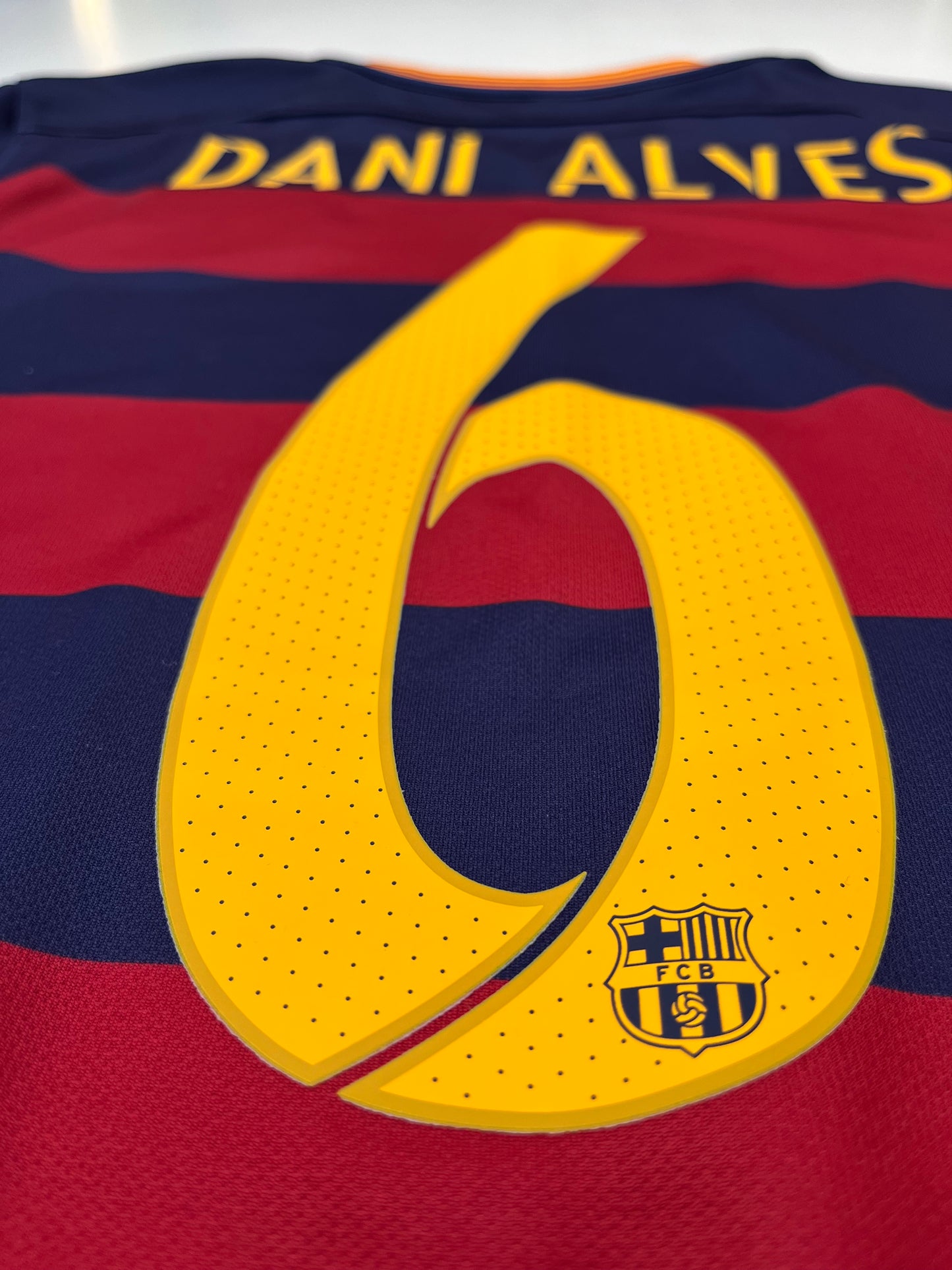 Jersey Barcelona Local 2015 2016 Daniel Alves (S)