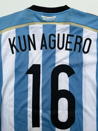 Jersey Argentina Local 2014 2015 Sergio Agüero (M)