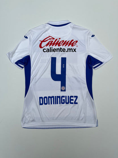 Jersey Cruz Azul Visita 2020 2021  Utilería Autografiado Julio Domínguez(S)