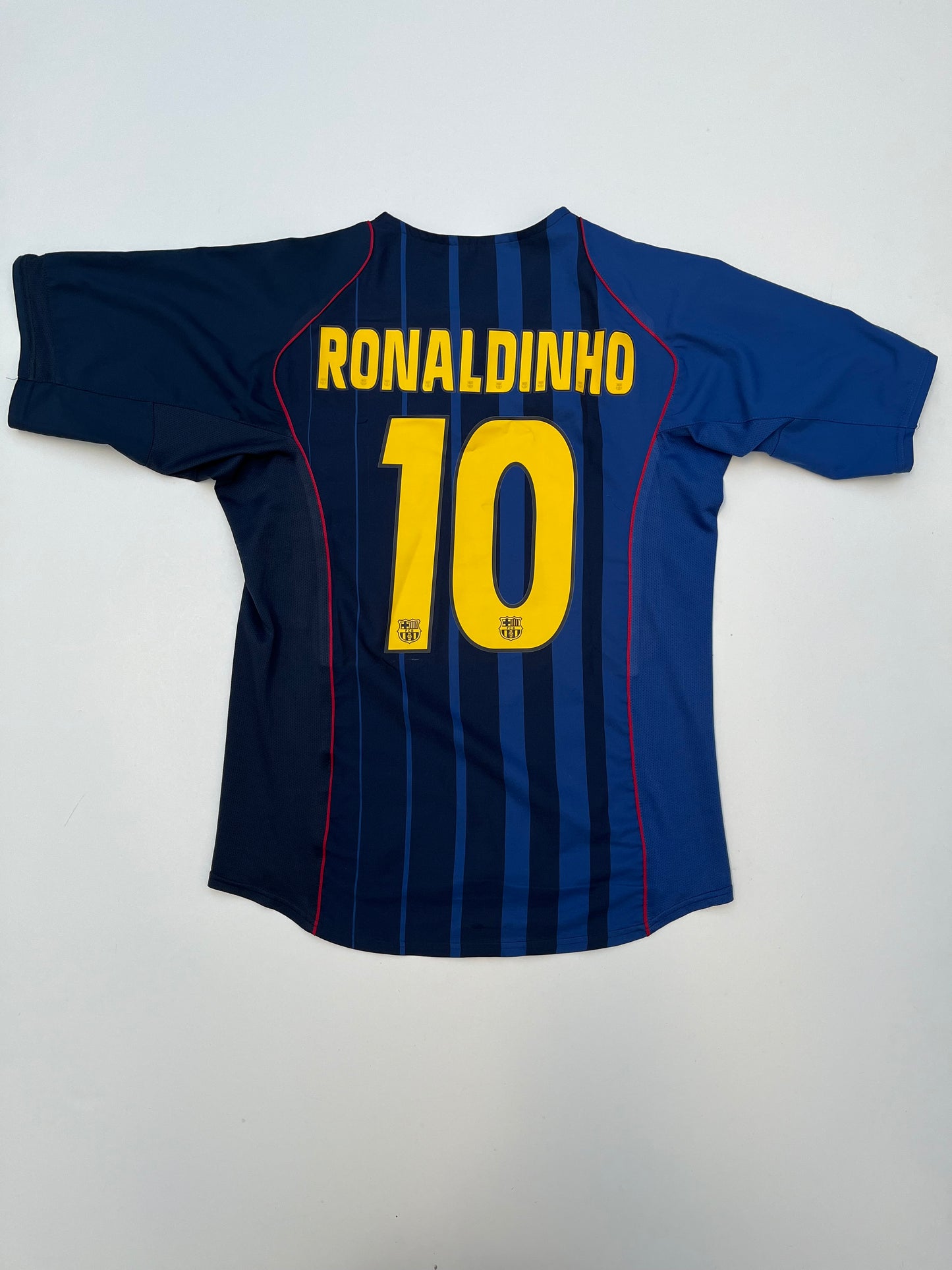 Jersey Barcelona Visita 2004 2005 Ronaldinho (M)