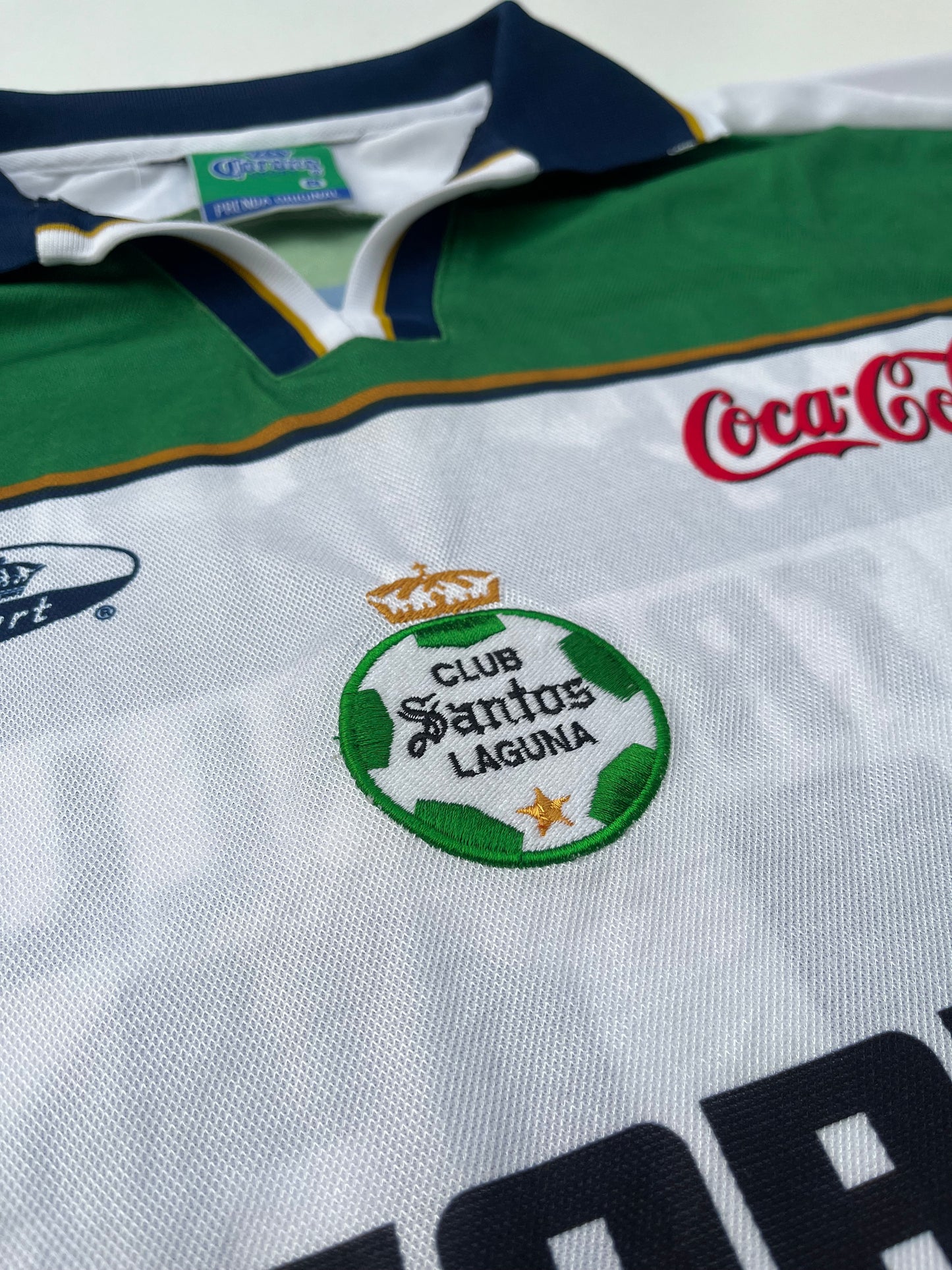 Jersey Santos Laguna Local 2000 2001 Match Worn Mariano Trujillo (L)