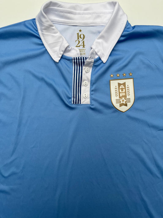 Jersey Uruguay Local 100 Aniversario Olimpiadas París 2024 (L)