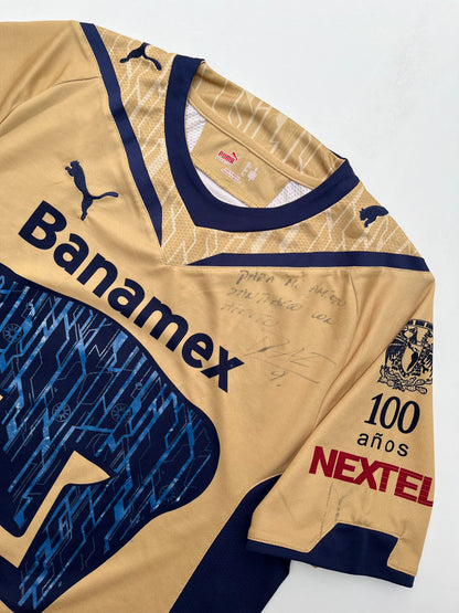 Jersey Pumas Tercero 2009 2010 Autografiado Dante López (L)