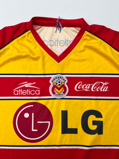 Jersey Monarcas Morelia Local 2003 2004 Match Worn Mariano Trujillo (L)