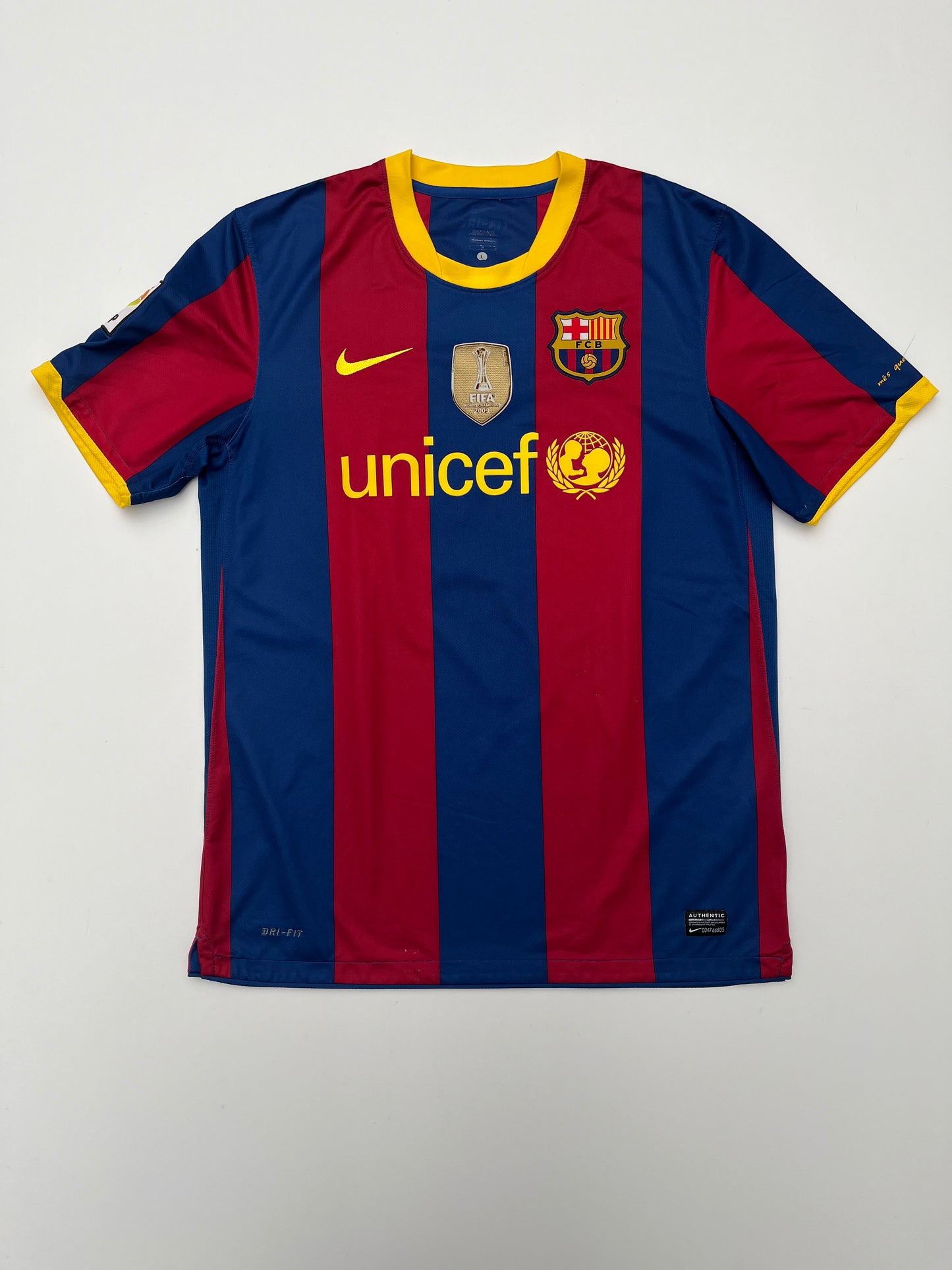 Jersey Barcelona Local 2010 2011 David Villa (L)