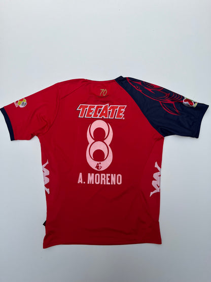 Jersey Veracruz Local 2013 2014 Match Worn Alfredo Moreno (XL)