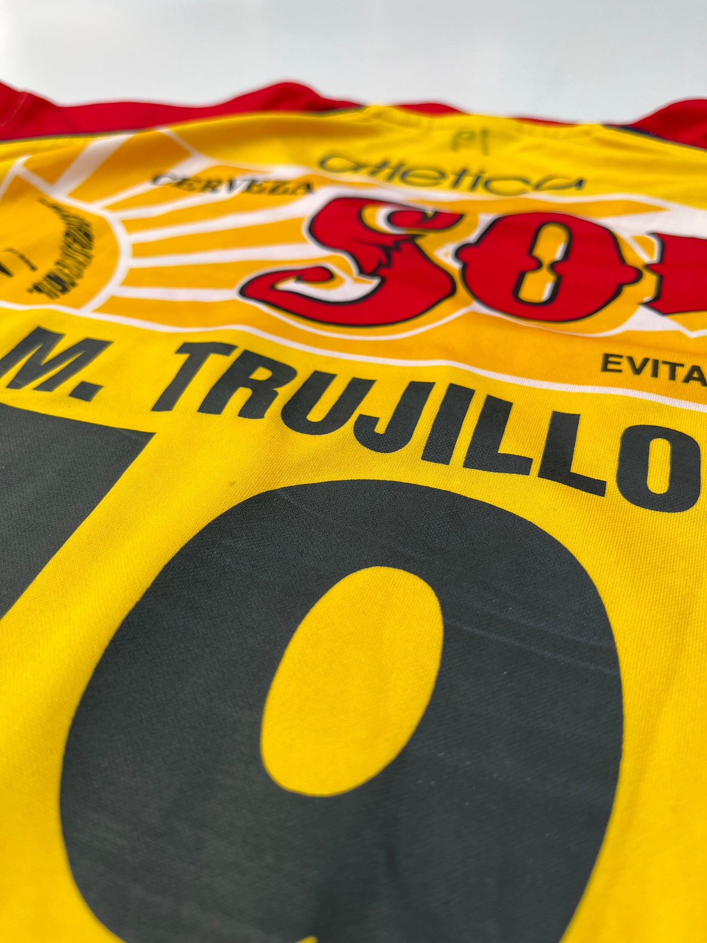 Jersey Monarcas Morelia Local 2003 2004 Match Worn Mariano Trujillo (L)