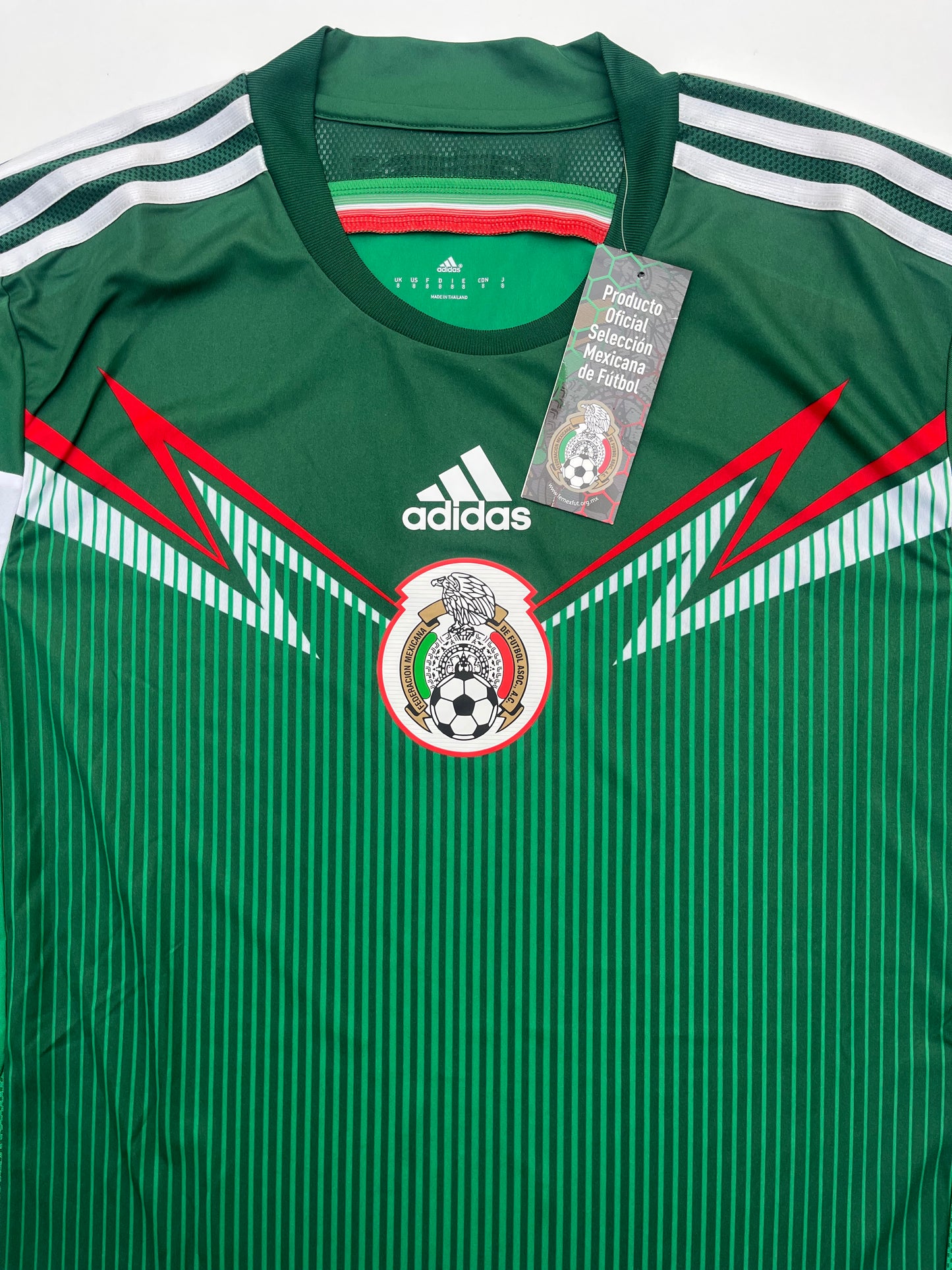 Jersey México Local 2014 2015 Versión Jugador Adizero (L)