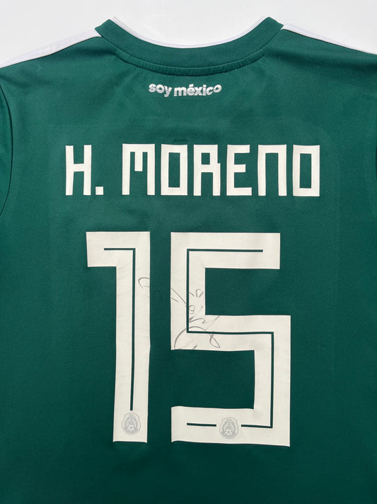 Jersey Mexico Local 2018 2019 Héctor Moreno Autografiado (L Niño)