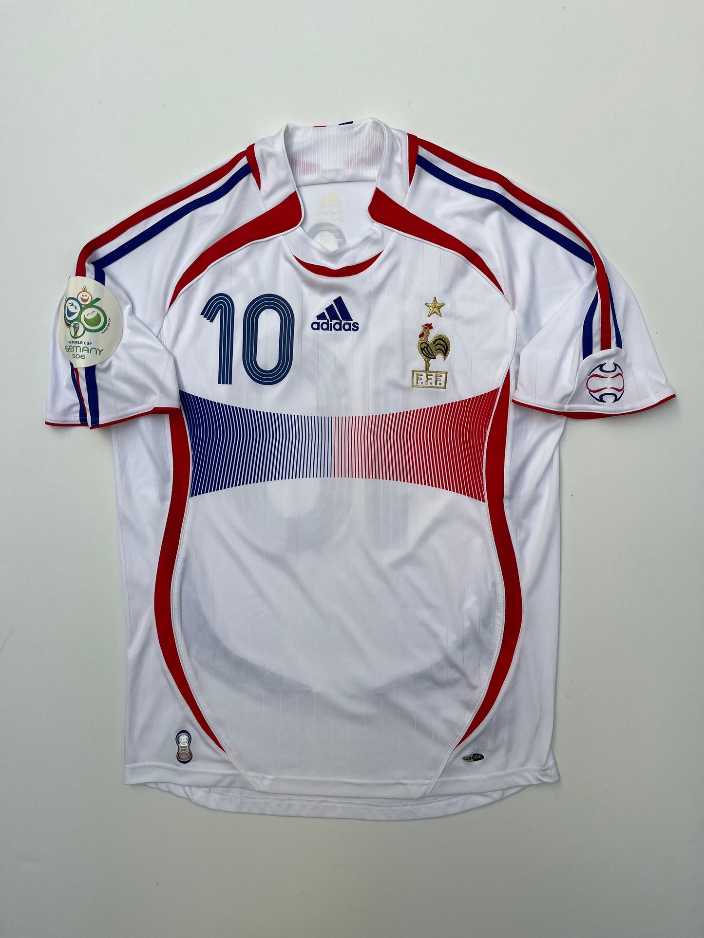 Jersey Francia Visita 2006 2007 Zinedine Zidane (M)