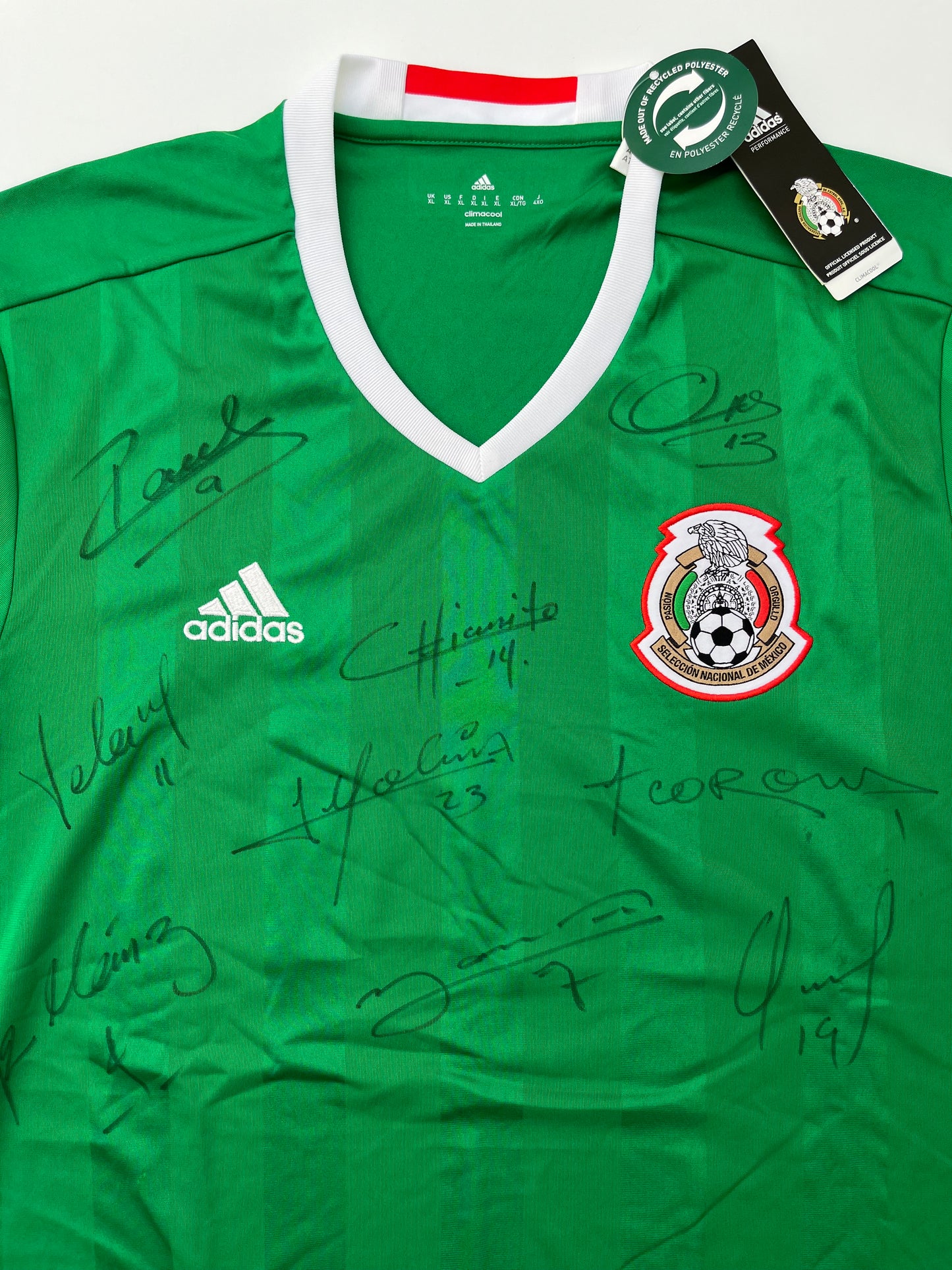 Jersey México Local 2016 2017 Autografiado (XL)