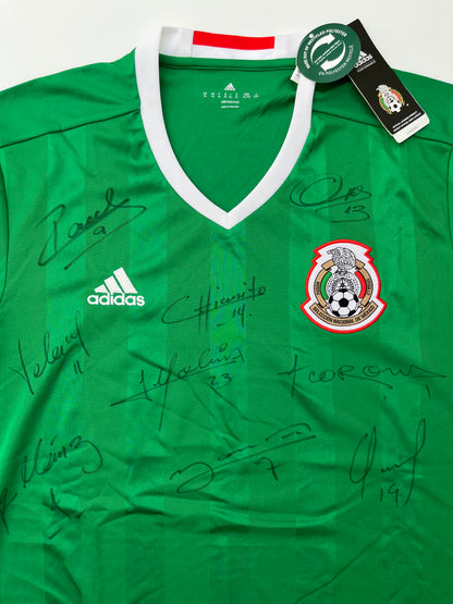 Jersey México Local 2016 2017 Autografiado (XL)