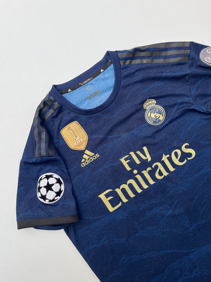 Jersey Real Madrid Visita 2019 2020 Versión Jugador Eden Hazard (M)