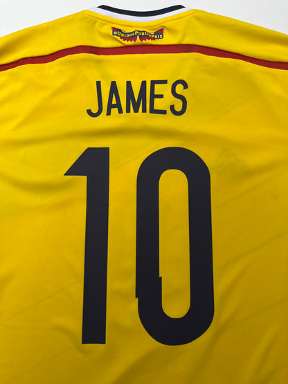 Jersey Colombia Local 2014 2015 James Rodríguez (L)