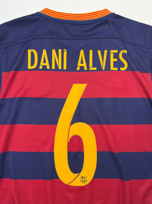 Jersey Barcelona Local 2015 2016 Daniel Alves (S)