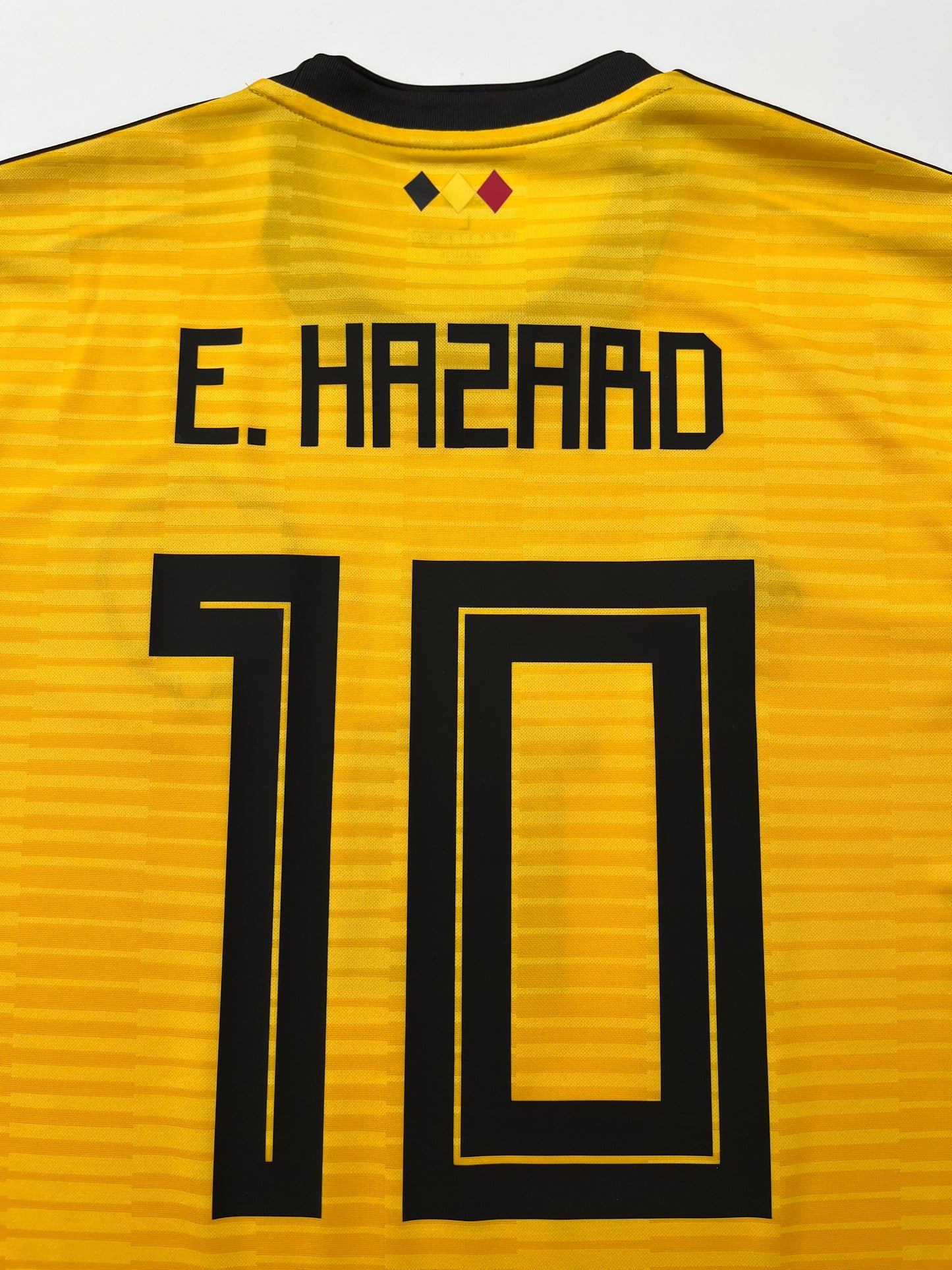 Jersey Bélgica Visita 2018 2019 Eden Hazard (L)