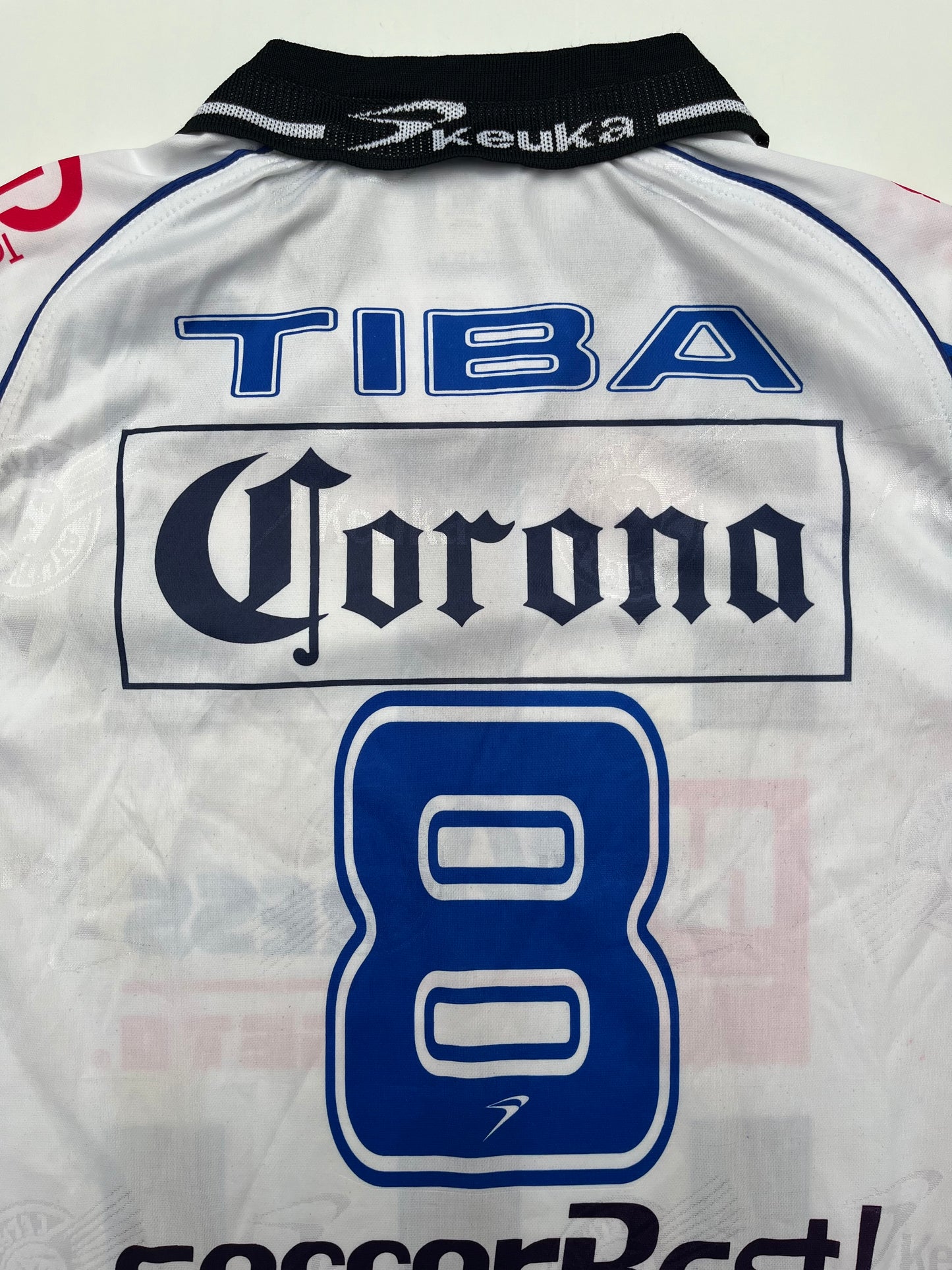 Jersey Celaya Visita 2000 2001 Match Worn José Damasceno (L)