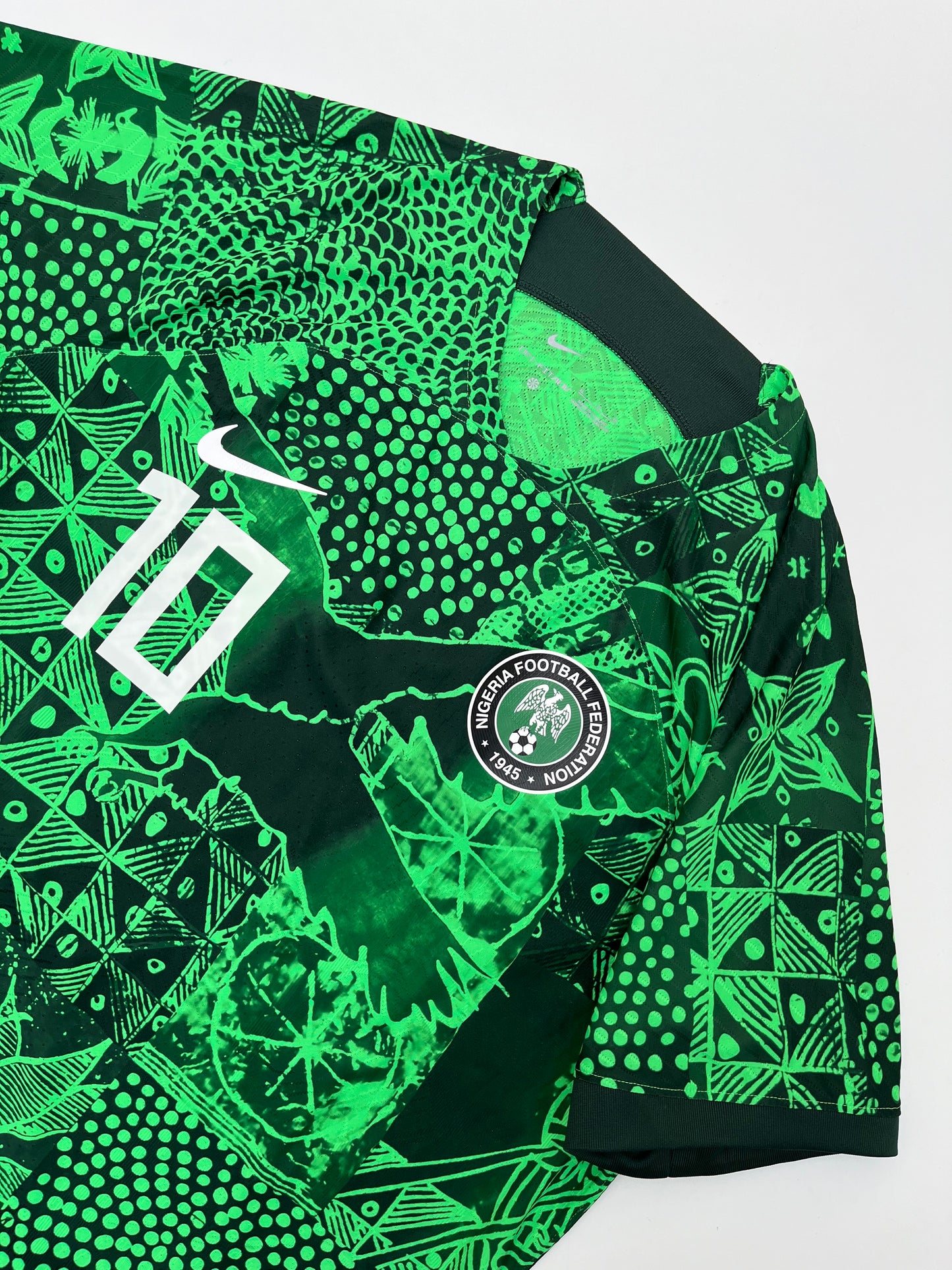 Jersey Nigeria Local 2022 2023 Versión Jugador Joe Aribo (XL)