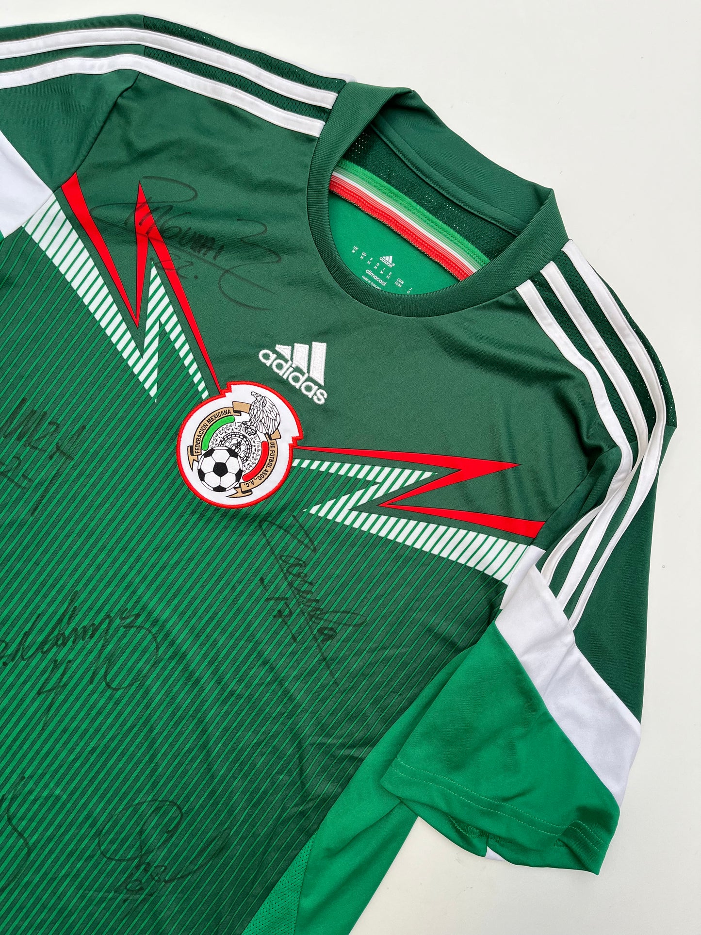 Jersey México Local 2014 2015 Autografiado (M)