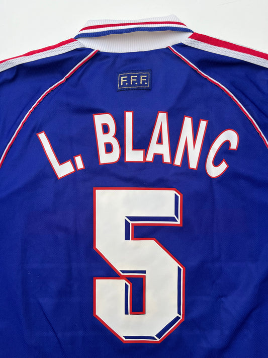 Jersey Francia 1998 1999 Laurent Blanc (M)