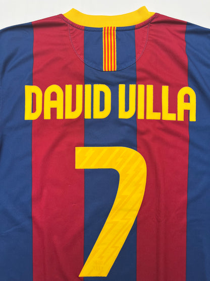 Jersey Barcelona Local 2010 2011 David Villa (L)