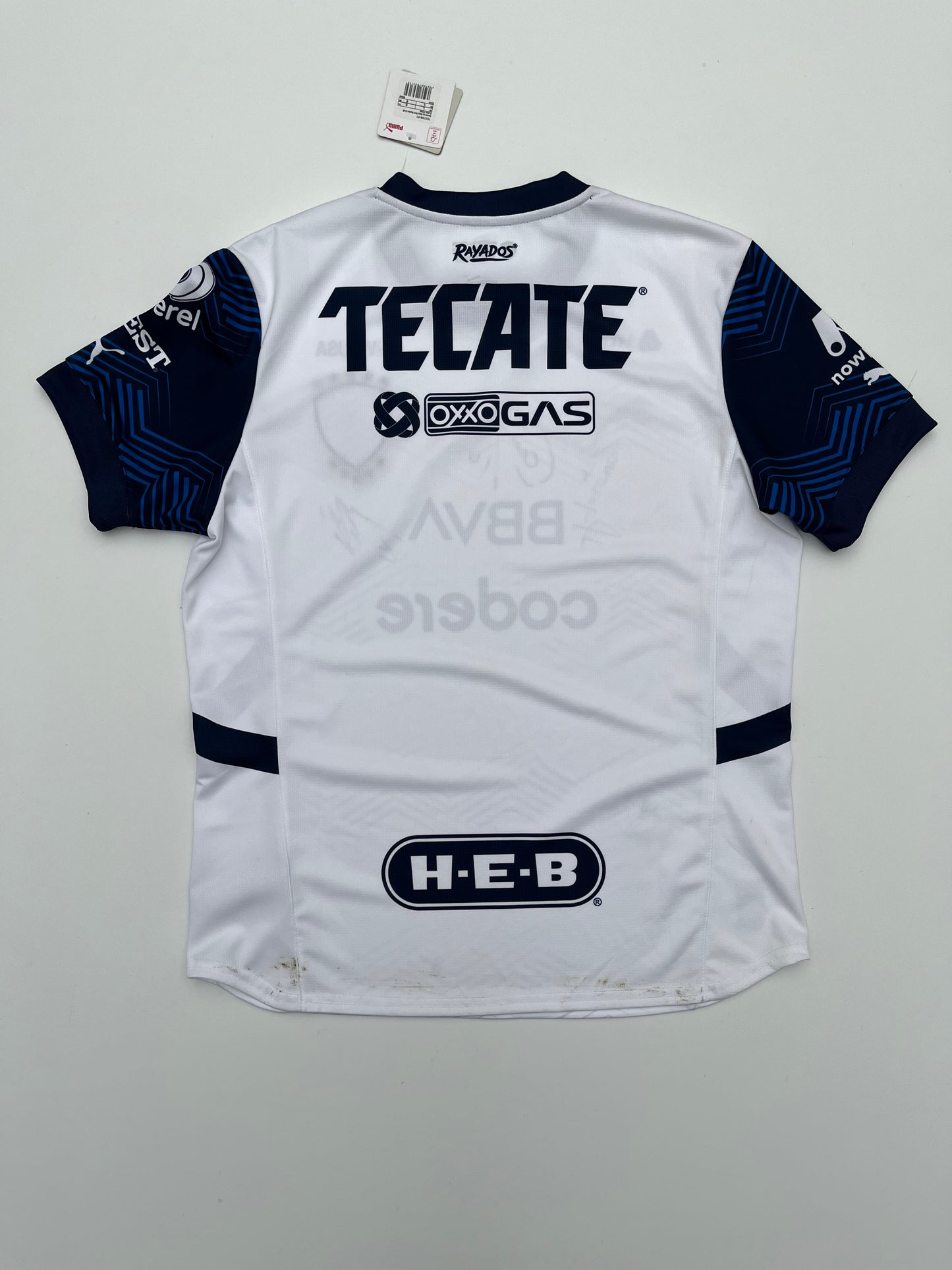 Jersey Rayados Monterrey Rayados Monterrey Visita 2024 2025 Autografiada (L)