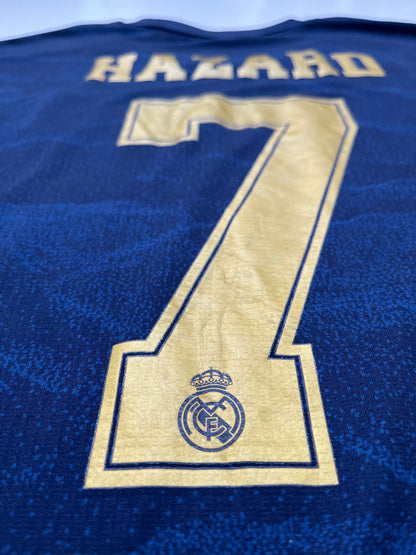 Jersey Real Madrid Visita 2019 2020 Versión Jugador Eden Hazard (M)