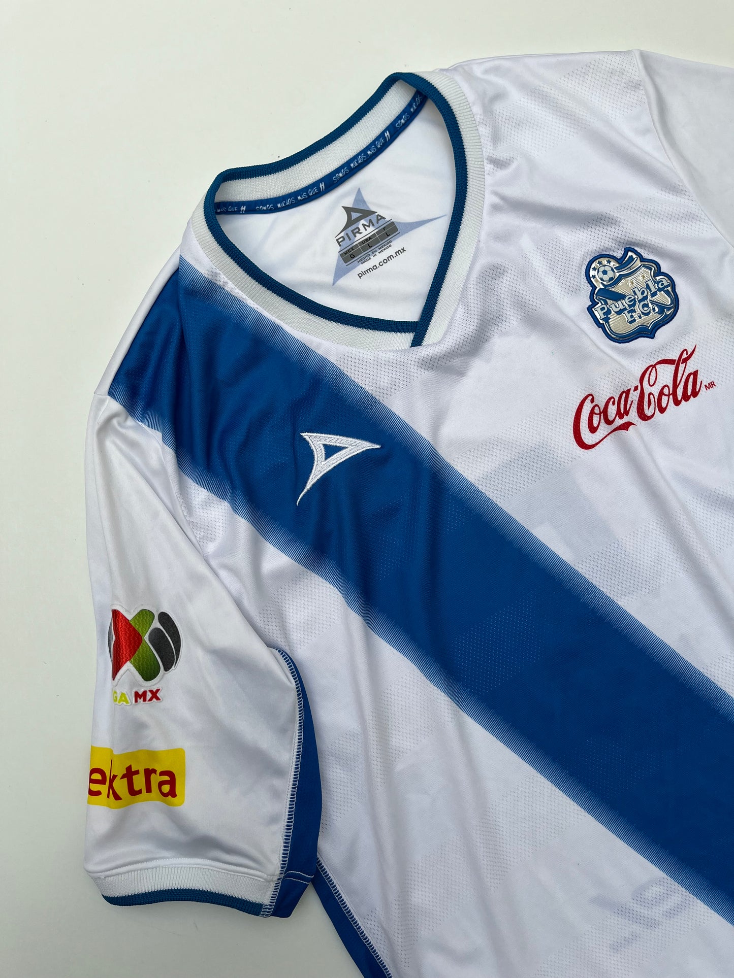 Jersey Puebla Local 2013 2014 Match Worn Leandro Augusto (L)