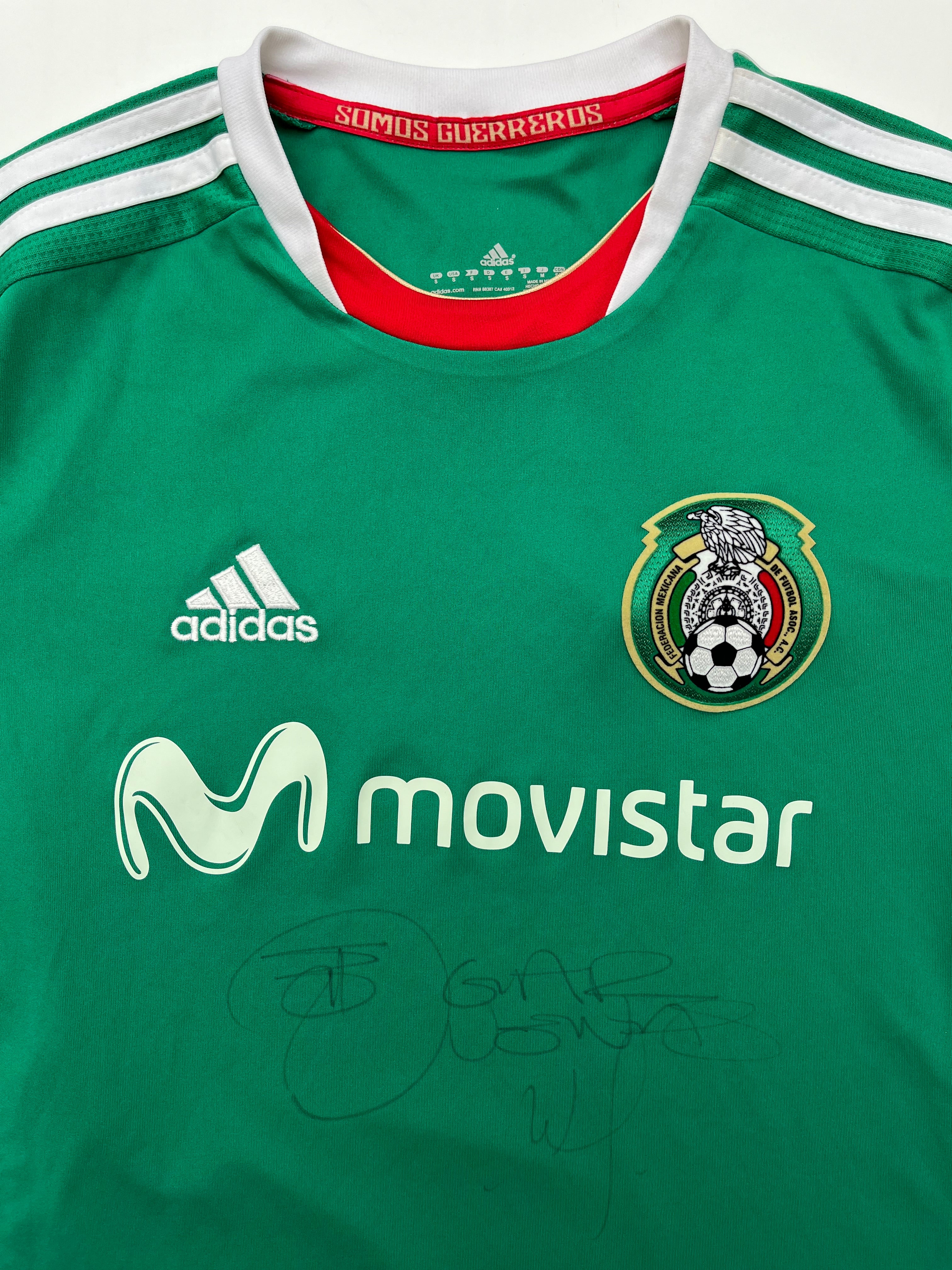 Jersey Mexico Local 2011 2014 Autogradiado S El jugador numero 12