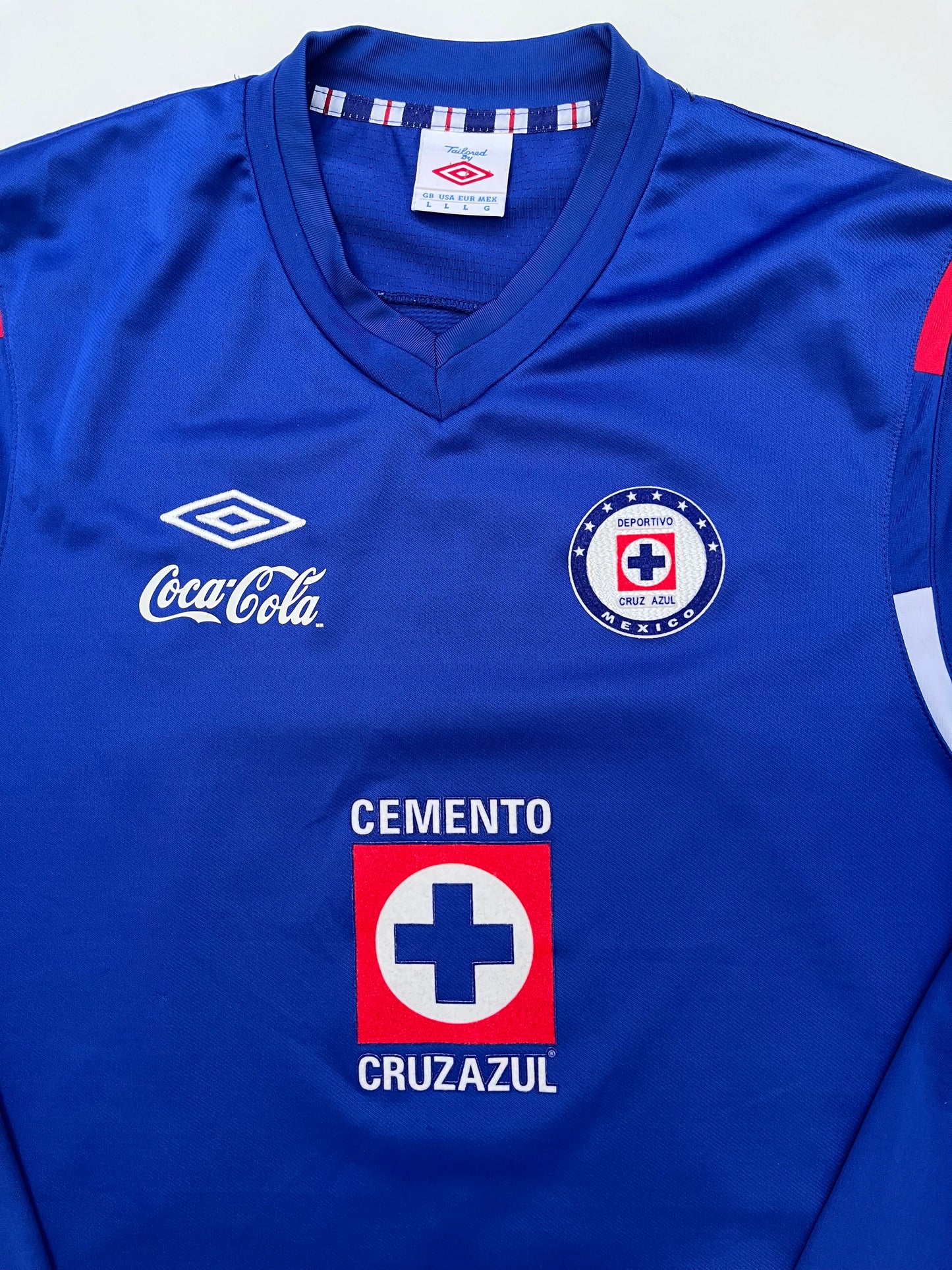 Jersey Cruz Azul Local 2011 2012 Christian Giménez Manga Larga (L)