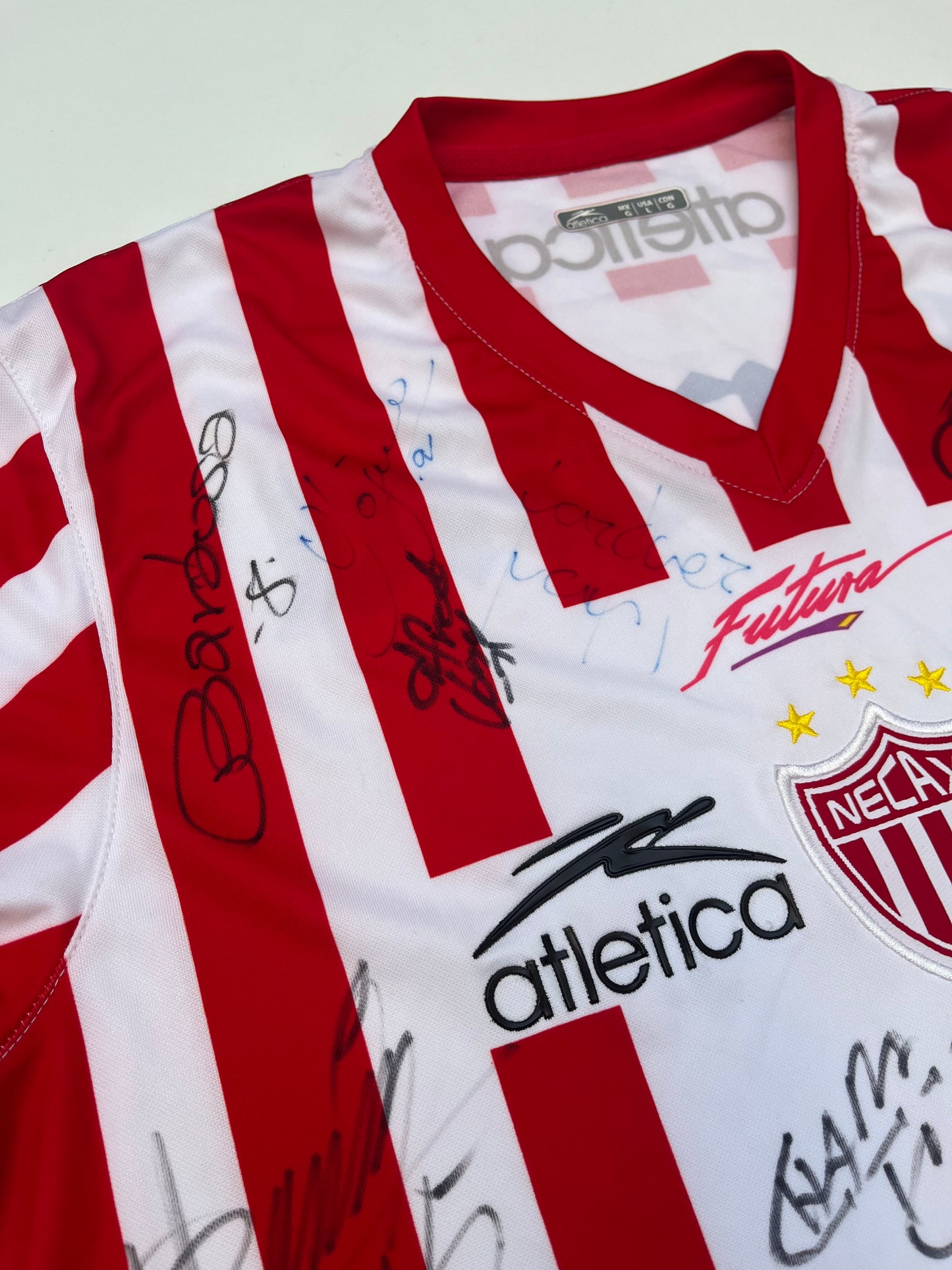 Jersey Necaxa Local 2011 2012 Autografiado (L)