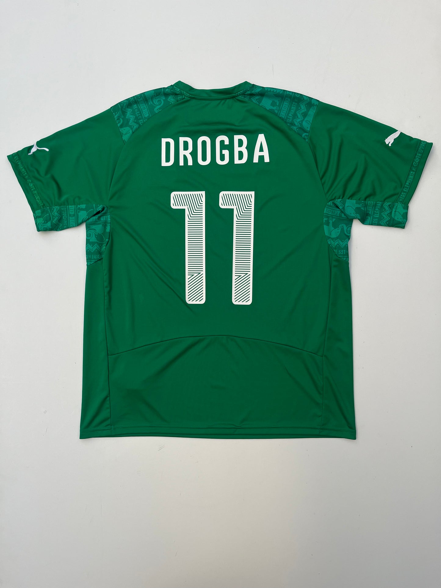 Jersey Costa de Marfil Local 2014 2015 Didier Drogba (XL)