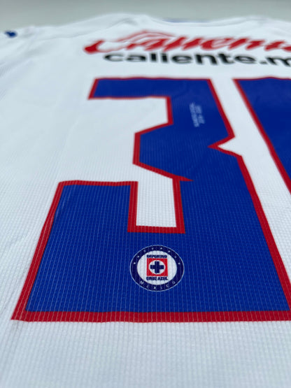 Jersey Cruz Azul Visita 2019 2020 Match Worn Emanuel Villa (L)