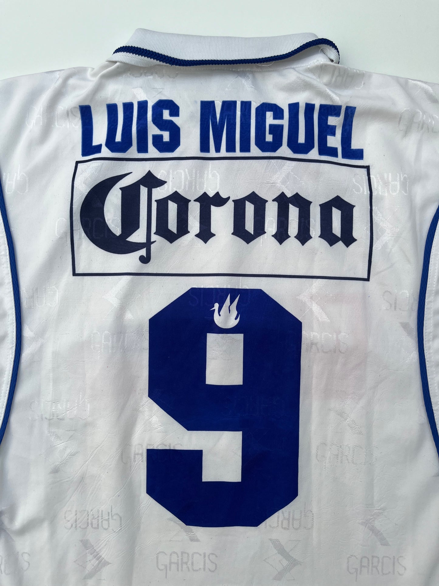 Jersey Celaya Local 1999 2000 Match Worn Luis Miguel Salvador (L)