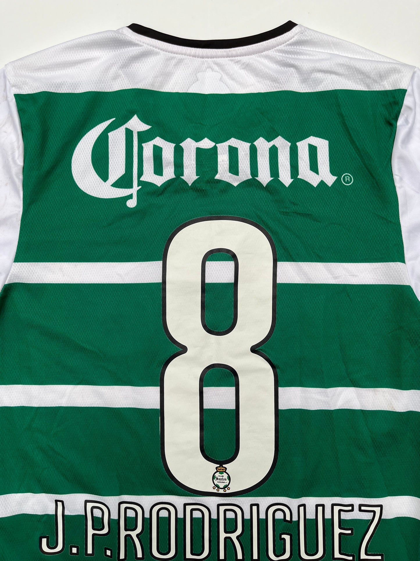 Jersey Santos Laguna Local 2014 2015 Match Worn Juan Pablo "Chato" Rodríguez (S)