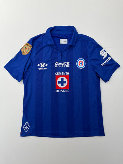 Jersey Cruz Azul Local 2013 2014 Versión Utilería Autografiado Israel Castro (M)