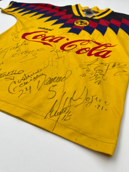 Jersey Club América Local 1995 1996 Autografiado (M Niño)