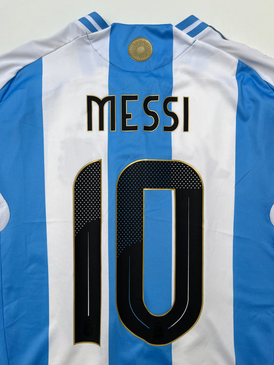 Jersey  Argentina Local 2023 2024 Versión Jugador Lionel Messi (M)