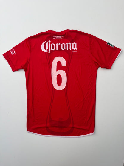 Jersey Toluca Local 2007 2008 Match Worn Manuel Alejandro de la Torre (M)