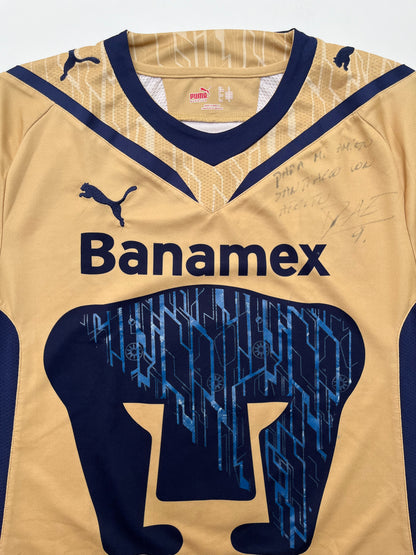 Jersey Pumas Tercero 2009 2010 Autografiado Dante López (L)