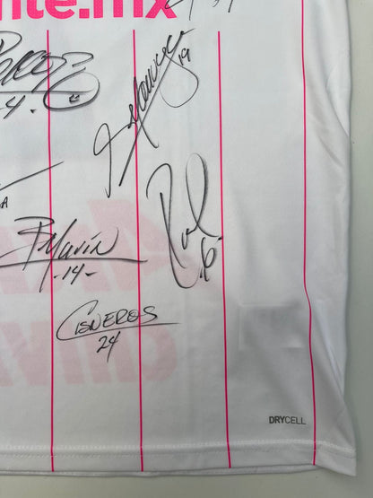 Jersey Chivas Pink Project 2021 2022 Autografiado Match Worn Fernando Beltrán (L)