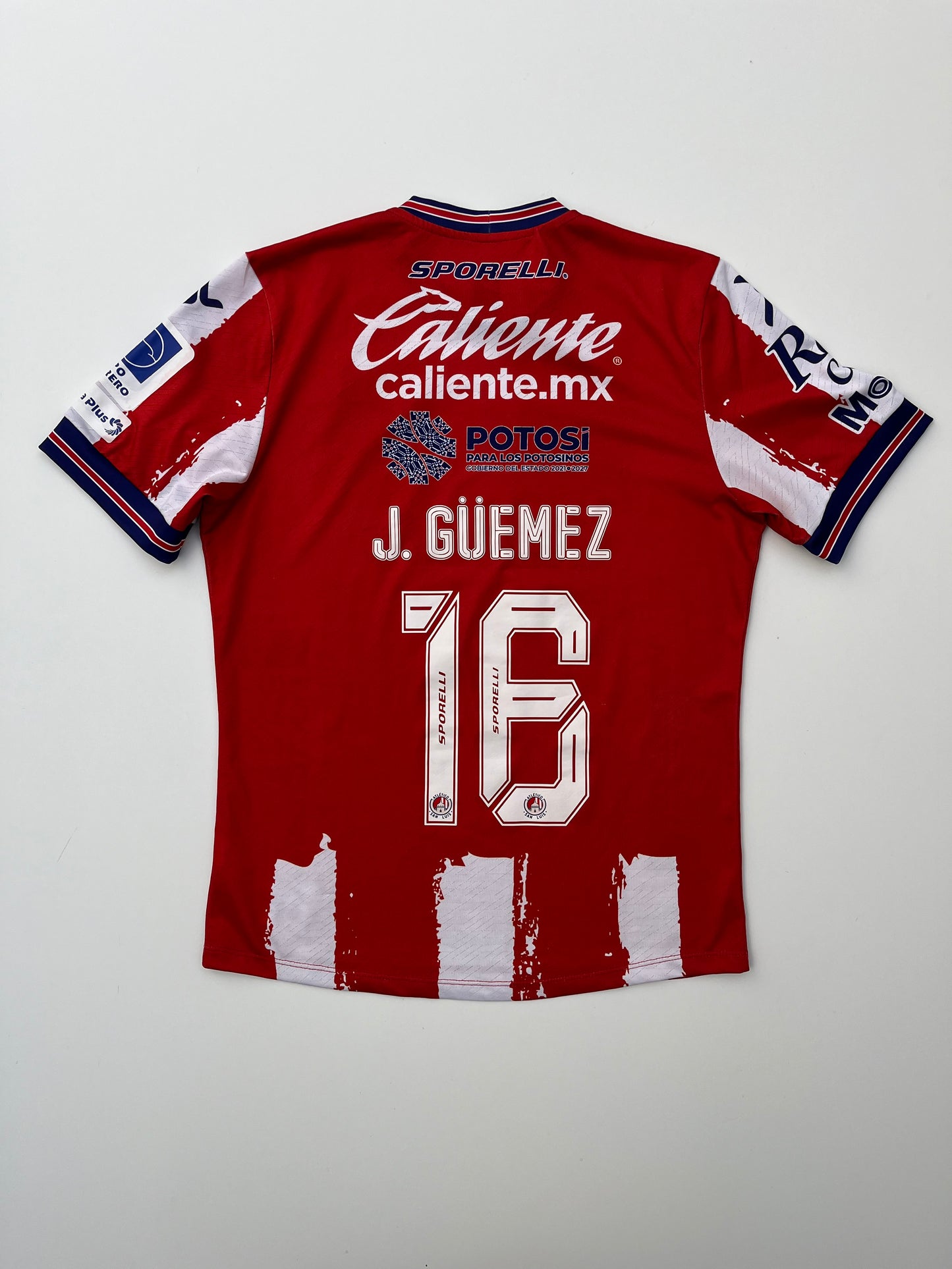 Jersey Atlético de San Luis Local 2022 2023 Match Worn Javier Güémez (M)