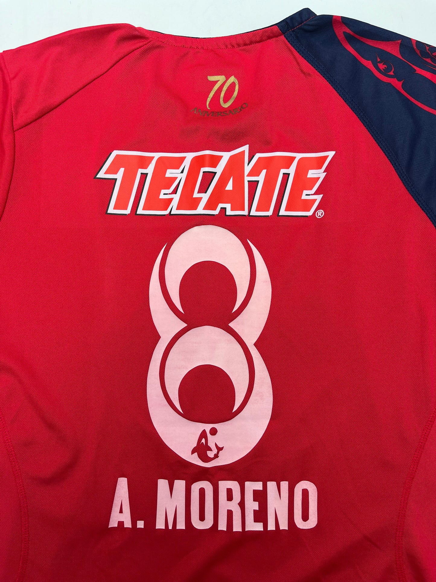 Jersey Veracruz Local 2013 2014 Match Worn Alfredo Moreno (XL)