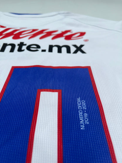 Jersey Cruz Azul Visita 2019 2020 Match Worn Emanuel Villa (L)