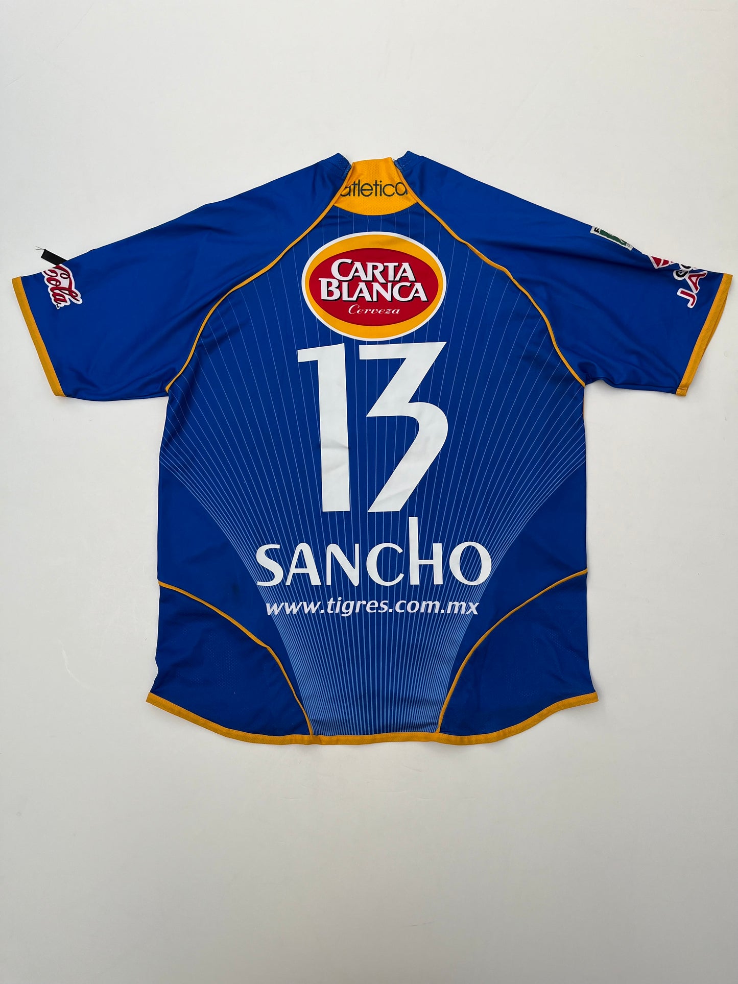 Jersey Tigres Visita 2005 2006 Match Worn Antonio Sancho (M)