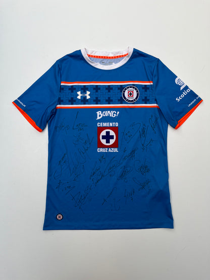 Jersey Cruz Azul Local 2016 2017 Autografiado (L)