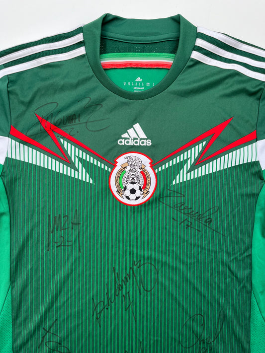 Jersey México Local 2014 2015 Autografiado (M)