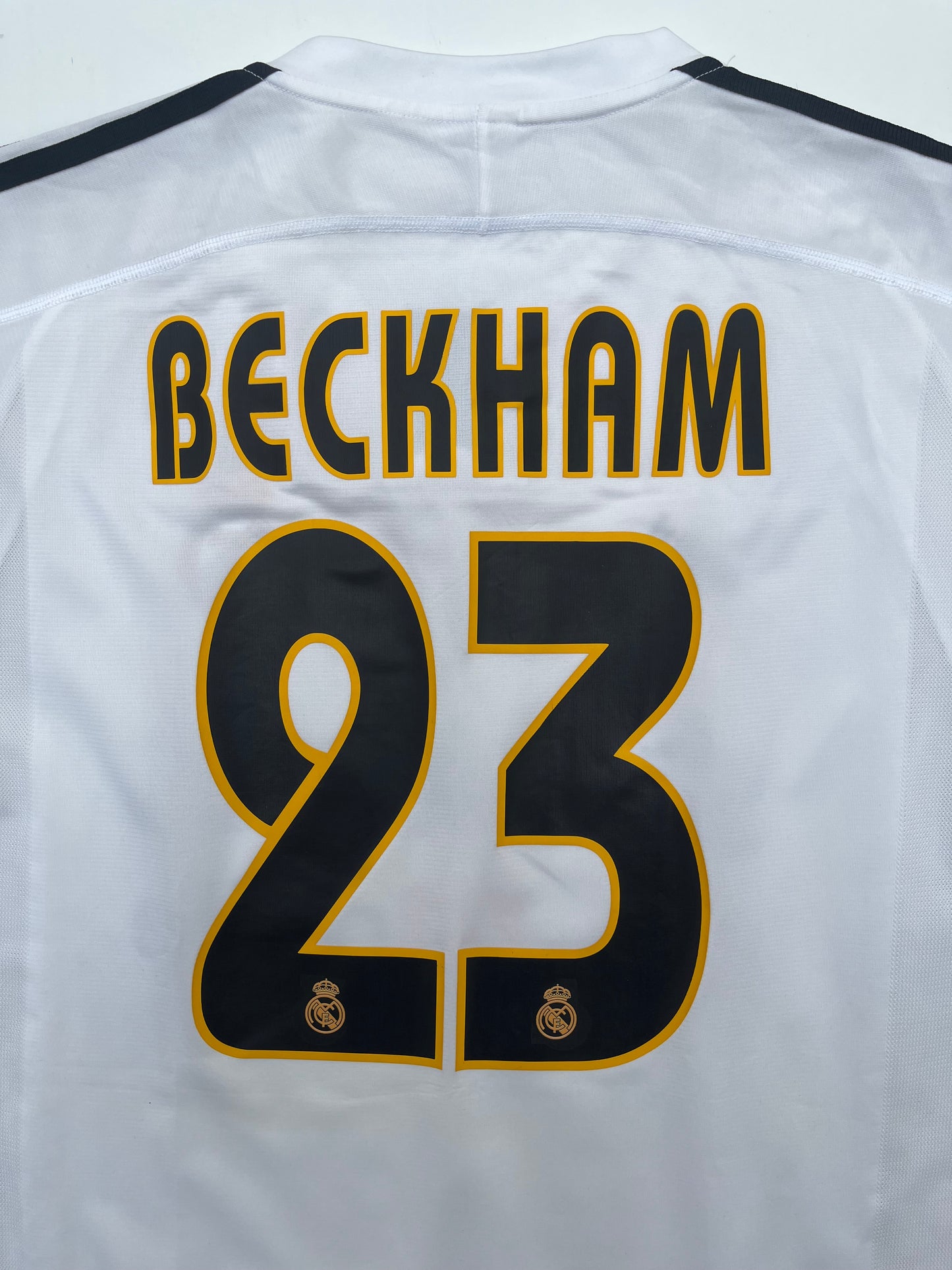 Jersey Real Madrid Local 2003 2004 David Beckham (L)