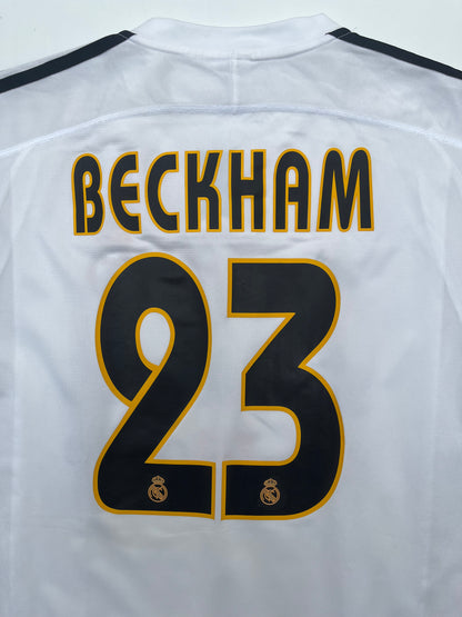 Jersey Real Madrid Local 2003 2004 David Beckham (L)